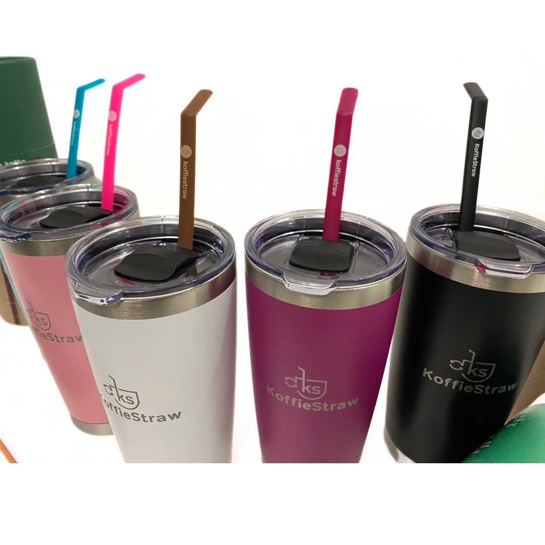 Tumbler with Lid and Straw - 20oz